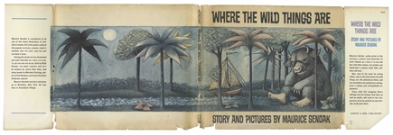 Rare First Printing of ''Where the Wild Things Are'' by Maurice Sendak, With First Printing Dust Jacket, Published November 1963